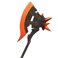Crimson Flame Axe Axe
