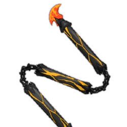 Crimson Flame Nunchaku Nunchaku