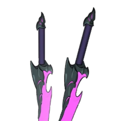 Jet-black Dual Swords Dual Swords