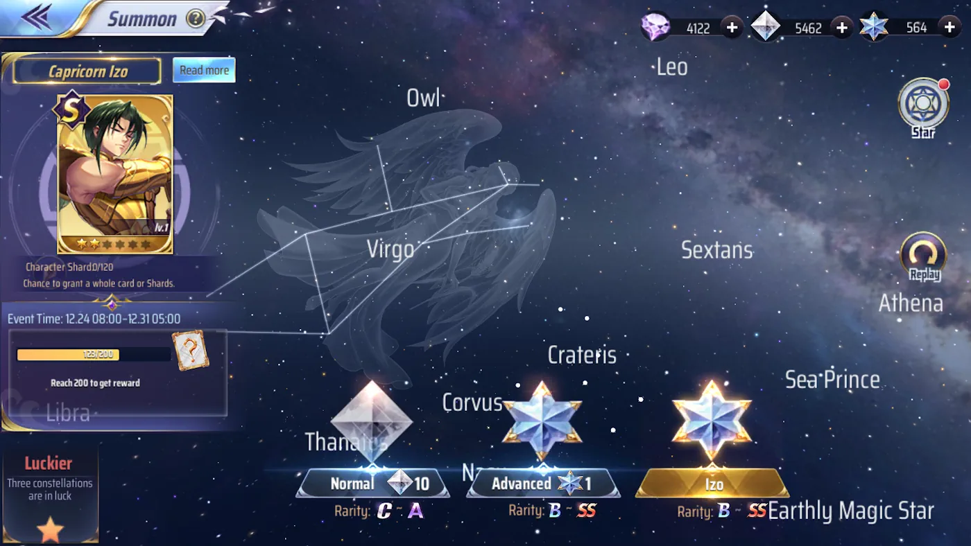 Get New Characters in Saint Seiya Awakening